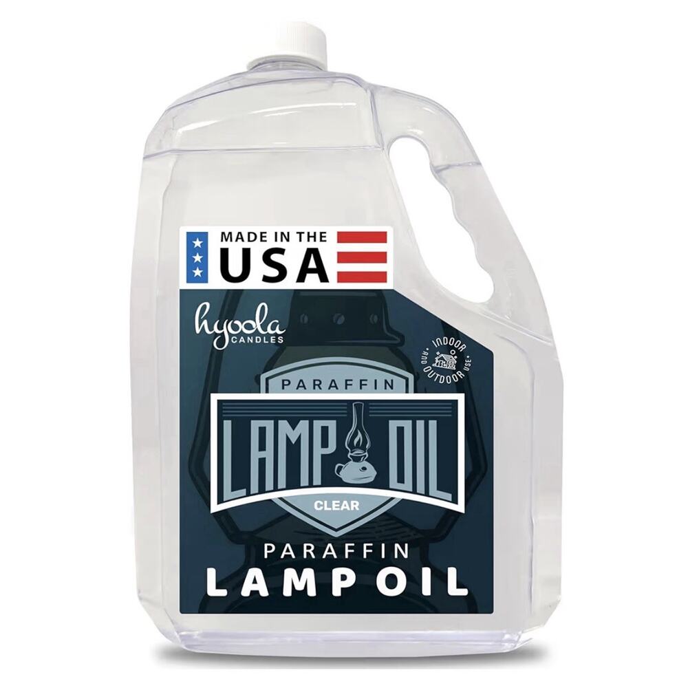 Hyoola Liquid Paraffin Lamp Oil - Clear Smokeless, Odorless, Ultra Clean Burning